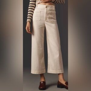 Maeve, The Colette Wide Leg Corduroy Pant, Size 33